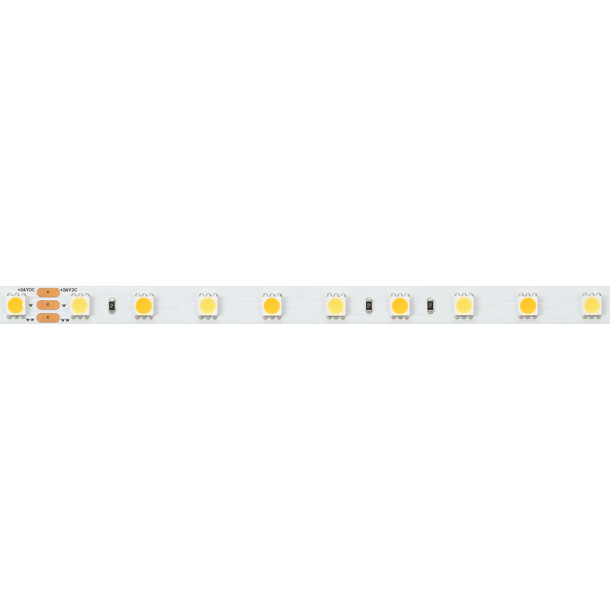Лента RT-B60-10mm 24V White-MIX (14.4 W/m, IP20, 5060, 5m) (Arlight, Изменяемая ЦТ) 025213(1) — миниатюра 2
