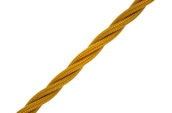 BIRONI Витой провод 3*0,75, цвет золото, бухта B1-432-79-50
