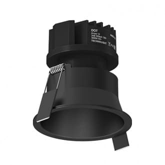 Technolight Софт 85 IP54 220В 13Вт лм 4000К 93+ 50° TRIAC RAL 9005 60263-4K-02-BK