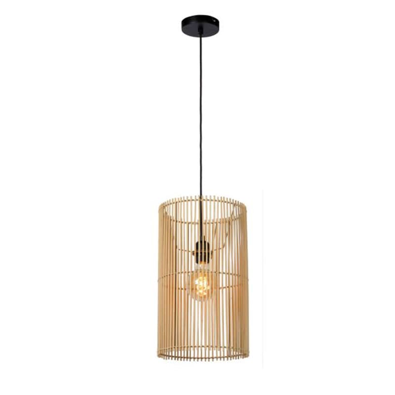 Lucide JANTINE Светильник подвесной Ø 26 cm 1xE27 Light wood 03440/01/72