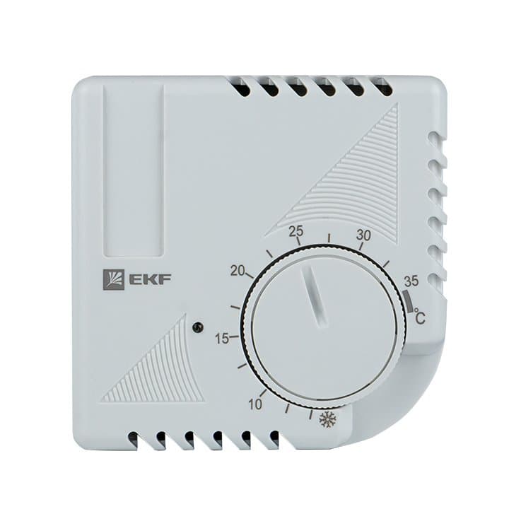 EKF PROxima Термостат NO/NC (охлаждение/обогрев) накладной 16A 230В IP20 — миниатюра 2