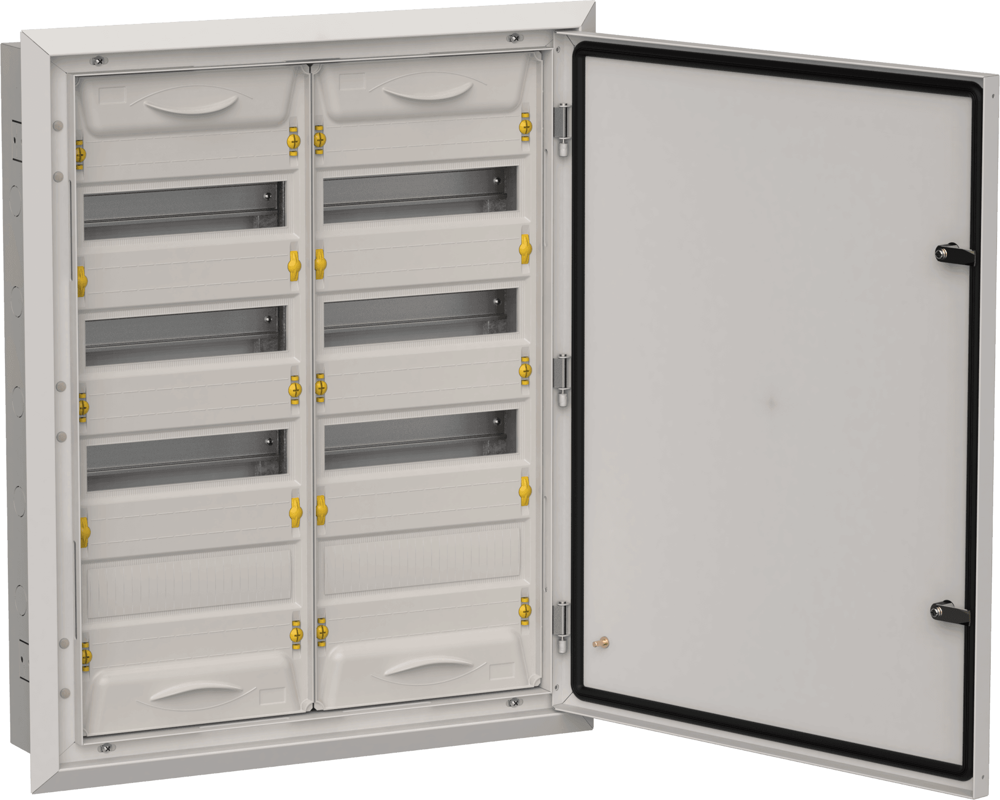 TITAN 5 Корпус мет. ЩРв-96 (2х48) 755х625х130 IP31 сер IEK
