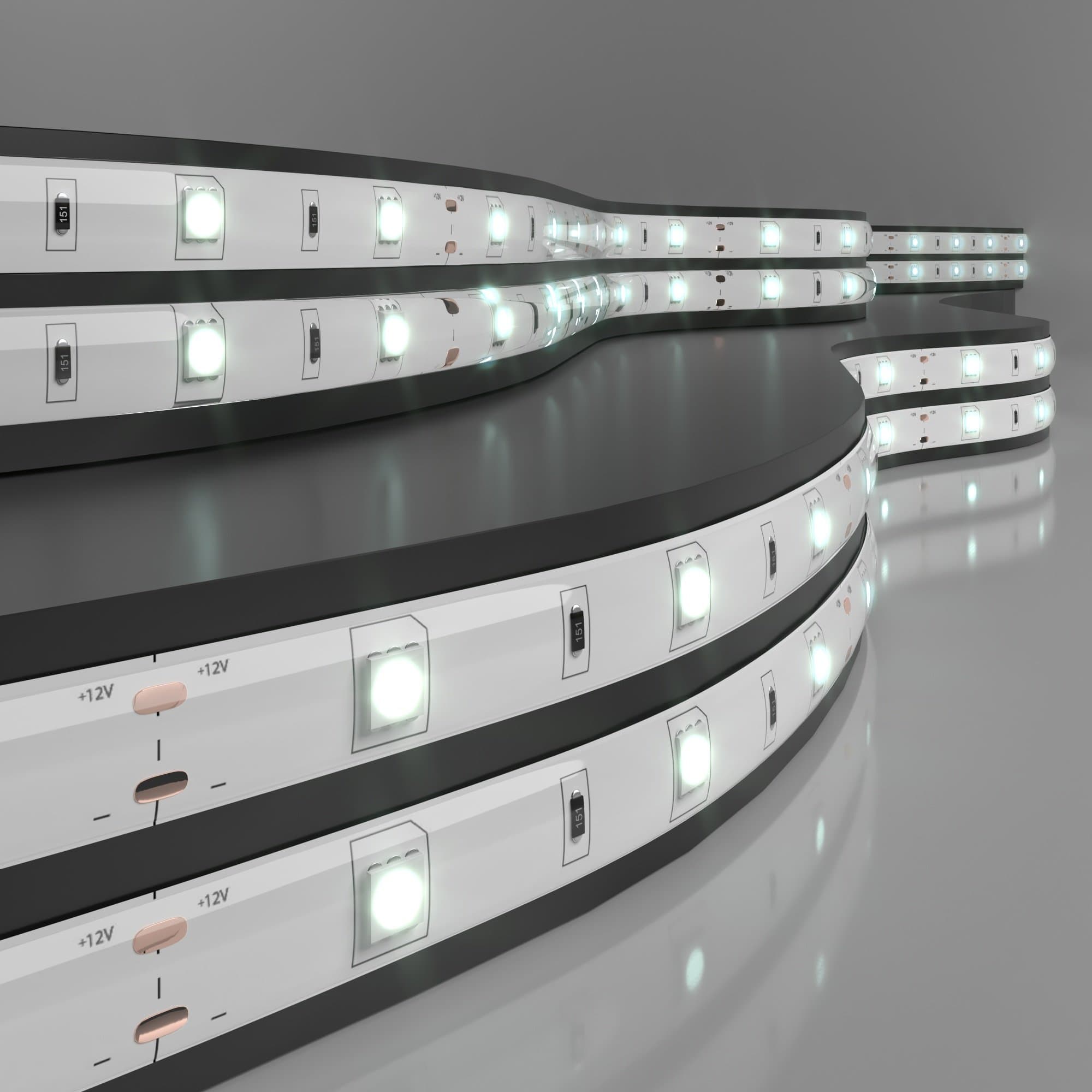 Elektrostandard 5050 12V 30Led 7,2W IP65 / Лента светодиодная 30Led 7,2W IP65 6500K холодный белый a027834