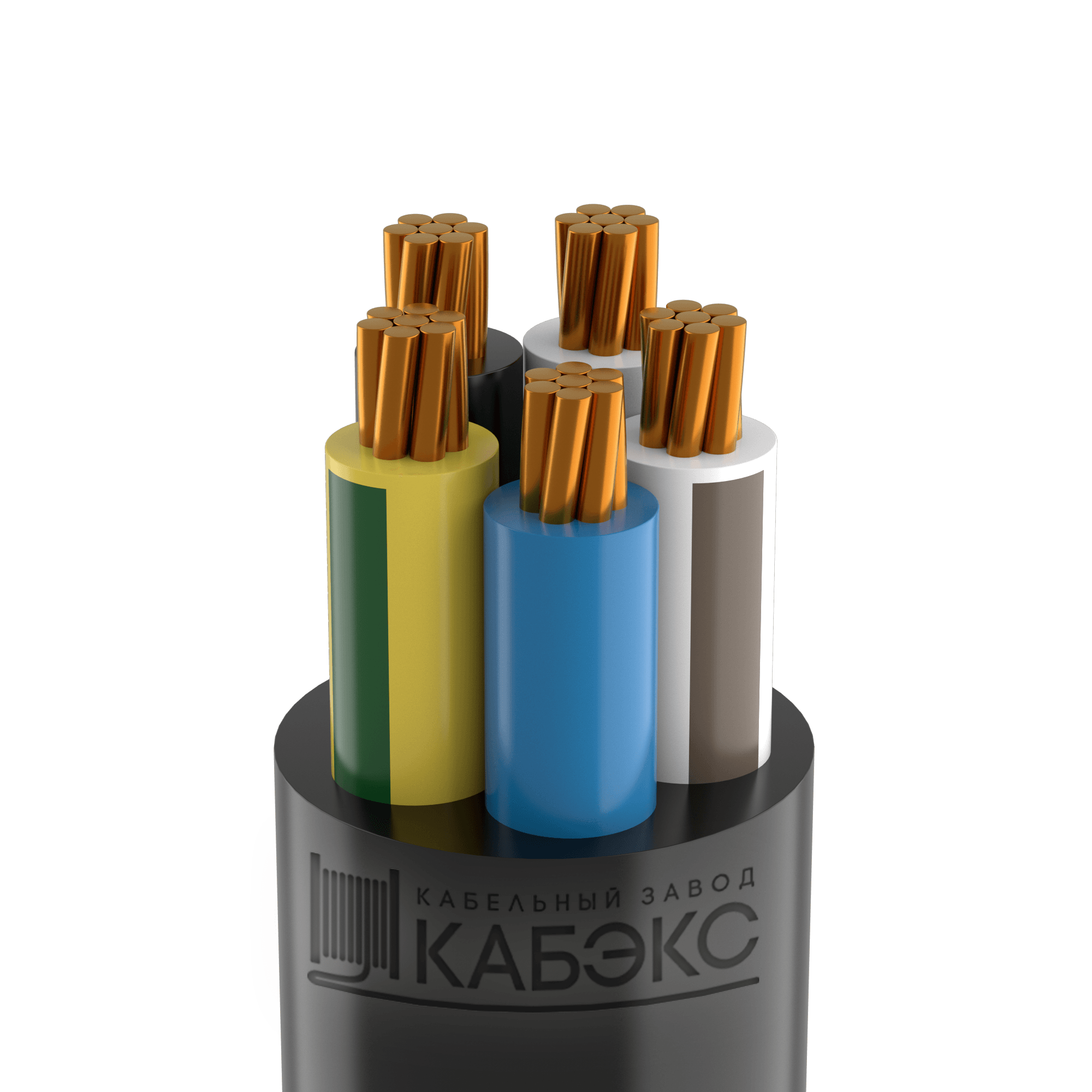 Кабель силовой безгалогенный ППГнг(А) -HF 5х25 мк(N,PE)-1 Кабэкс ТХМ00343360