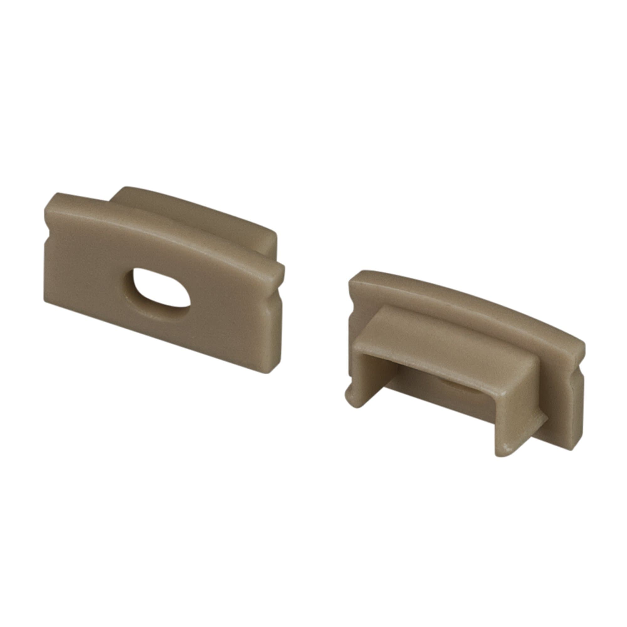 Arlight Заглушка LINE-1708 OLIVE GREY с отверстием (Пластик) 038632