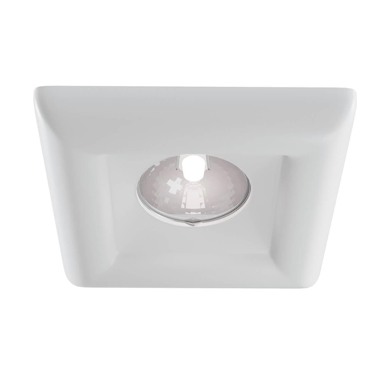 Maytoni DownLight Gyps Белый Встроенный светильник 1xGU10 35W DL007-1-01-W
