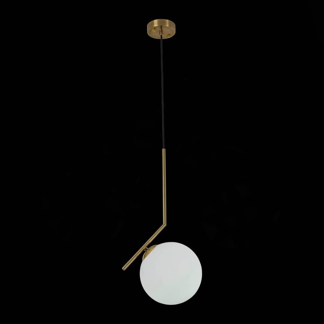 ST Luce SL1148.303.01 Светильник подвесной Латунь/Белый E27 1*60W — миниатюра 2