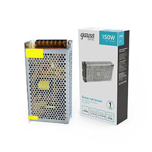 Gauss Блок питания Basic 12V 150W IP20 1/50 BT506