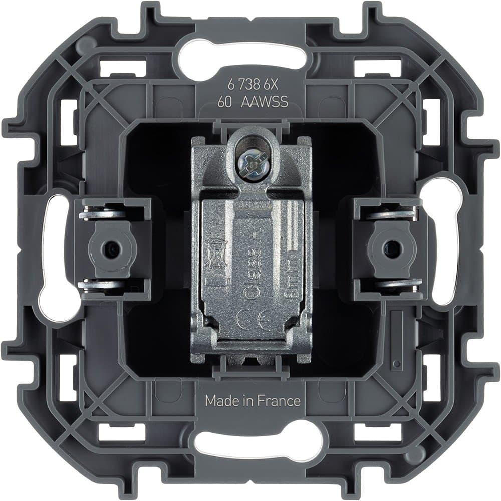 Legrand INSPIRIA Антрацит Розетка TV - проходная - 14 дБ - 5-862 мГц 673863 — миниатюра 2