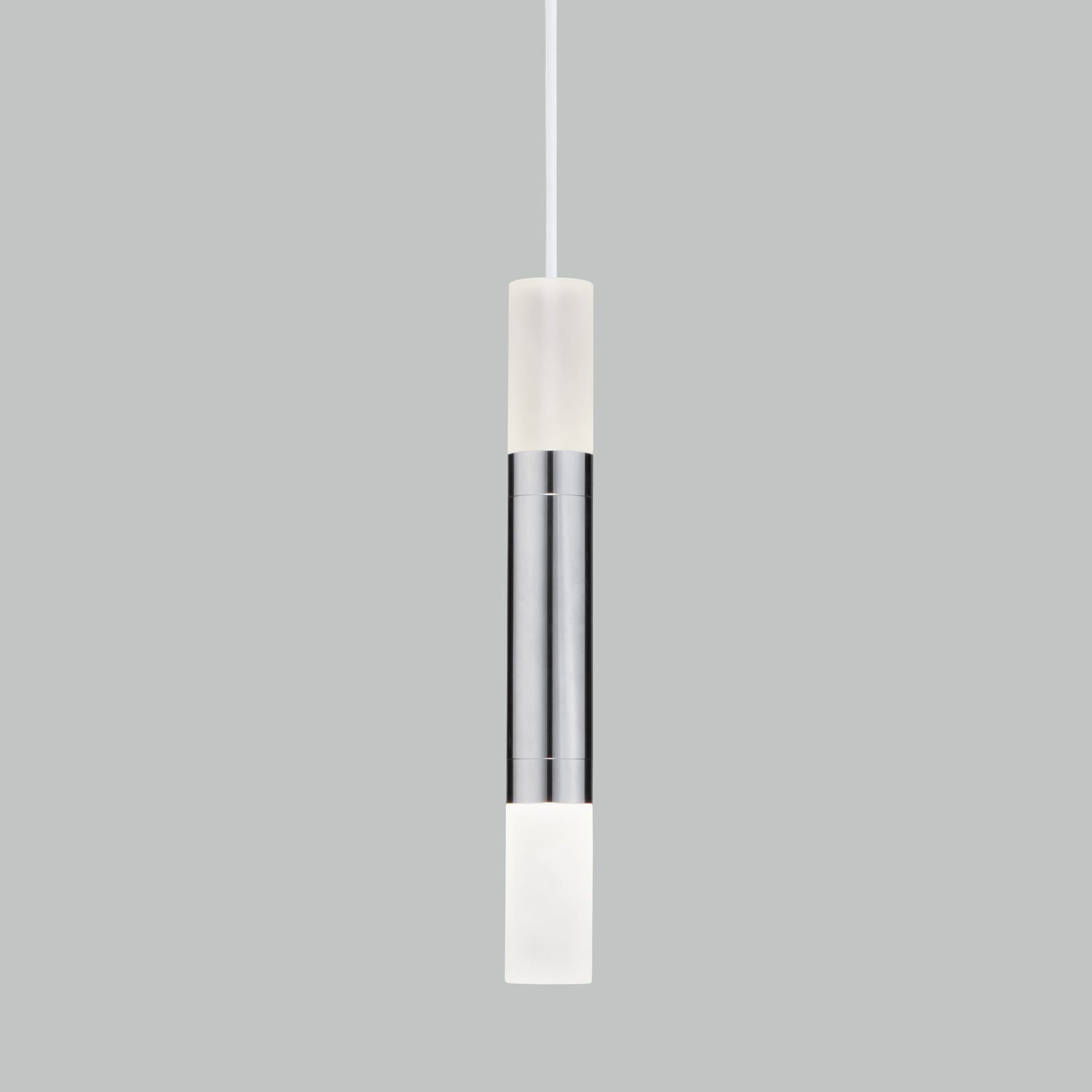 Eurosvet 50210/1 LED Светильник подвесной хром a054209 — миниатюра 1