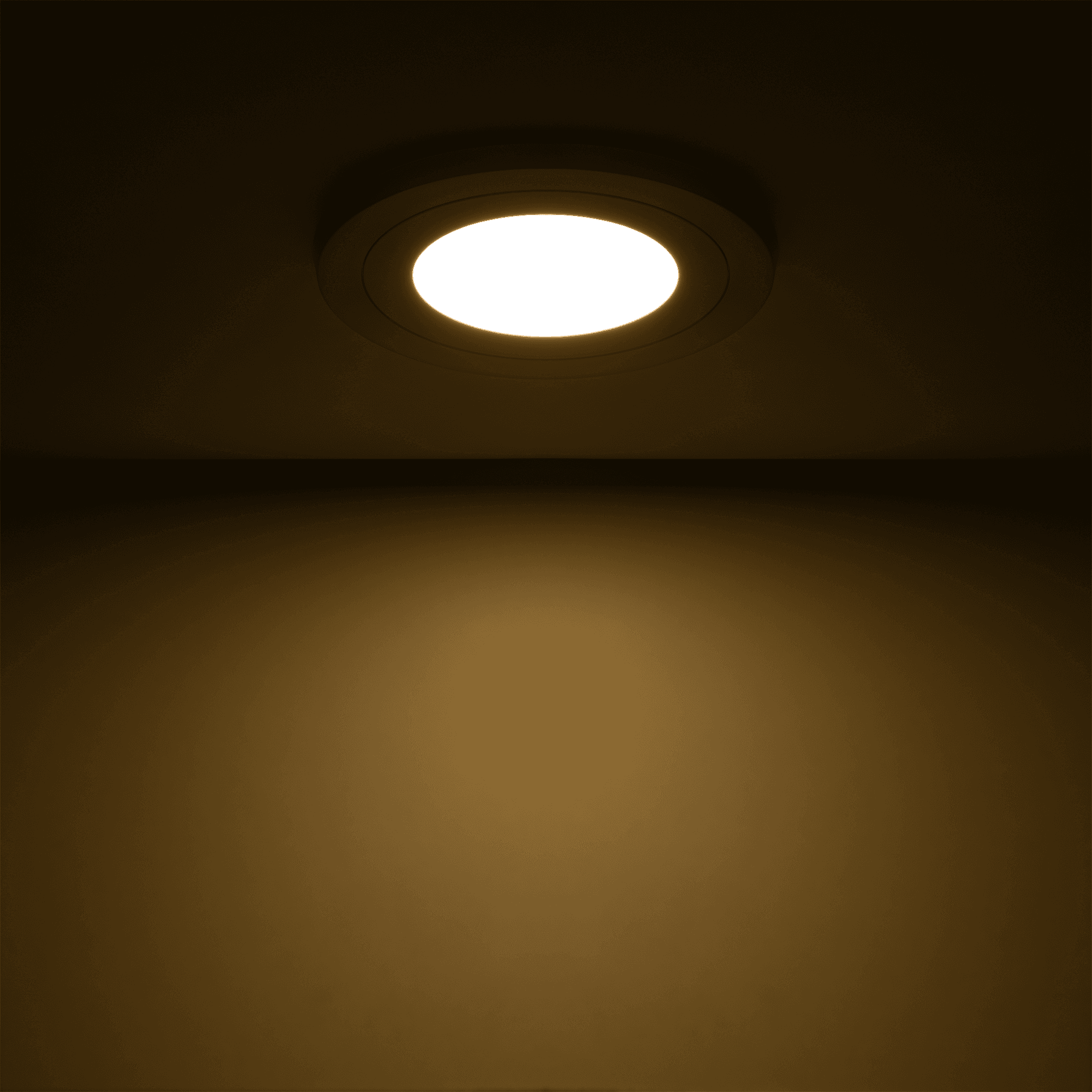 Gauss Светильник Backlight круг 6+3W 540lm 3000K 180-265V IP20 монт Ø120 145*31мм 3 реж LED BL116 — миниатюра 4