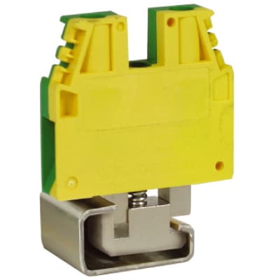 DKC TEC.6/D, зажим для заземления желт.зелен 6 кв.мм