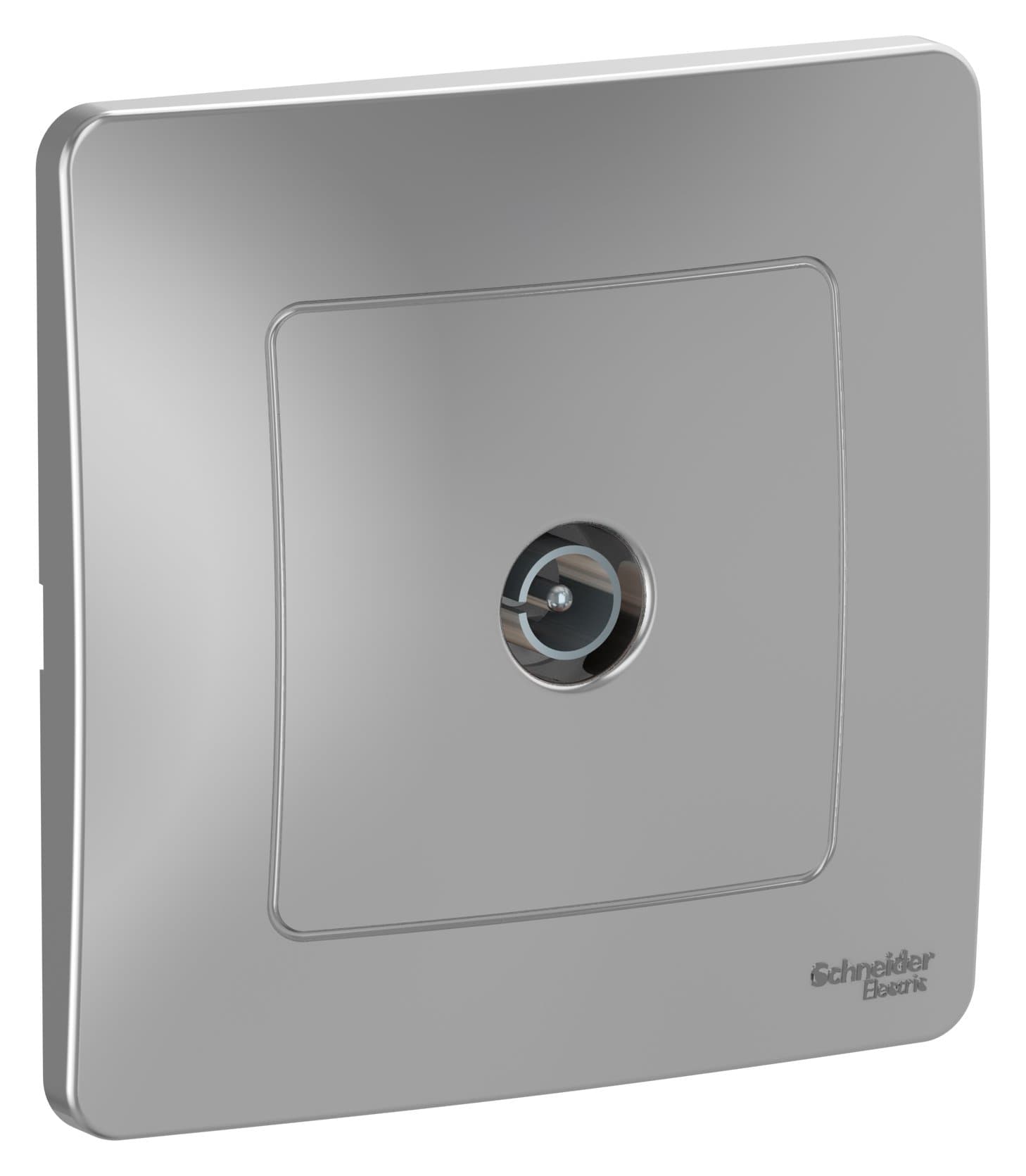 Systeme Electric Blanca внутр Алюминий Розетка TV — миниатюра 2