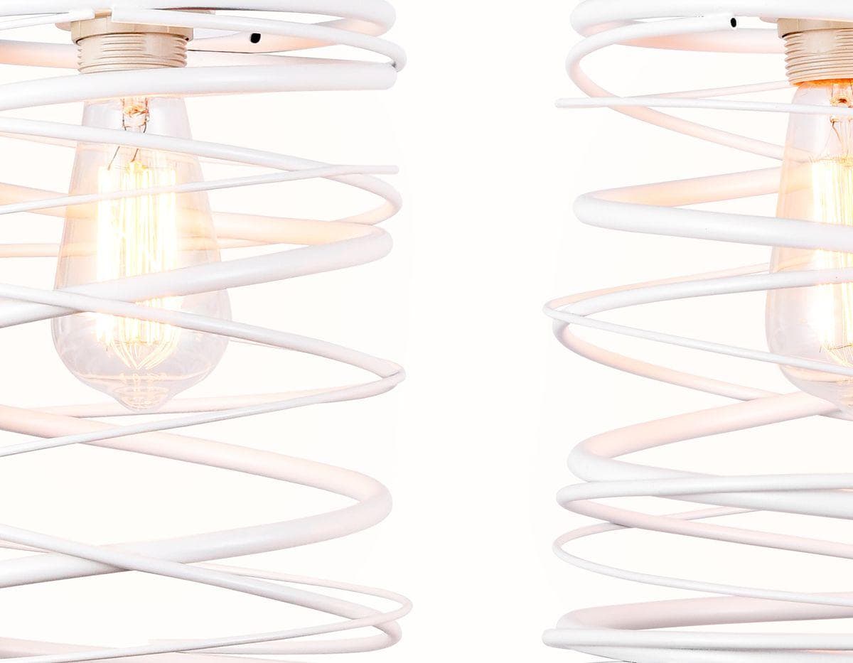 Ambrella Подвесной светильник в стиле лофт TR8402/3 WH белый E27/3 max 60W 740*210*730 — миниатюра 3
