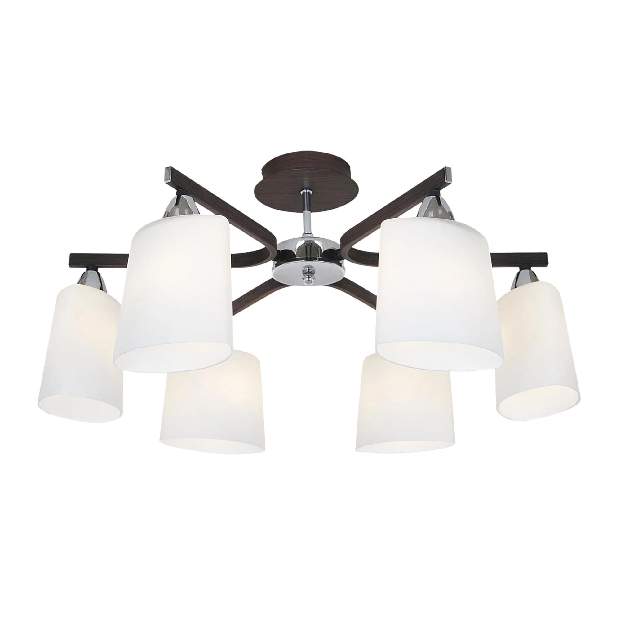 Citilux CL138161 Астра Хром+Венге Светильник Люстра