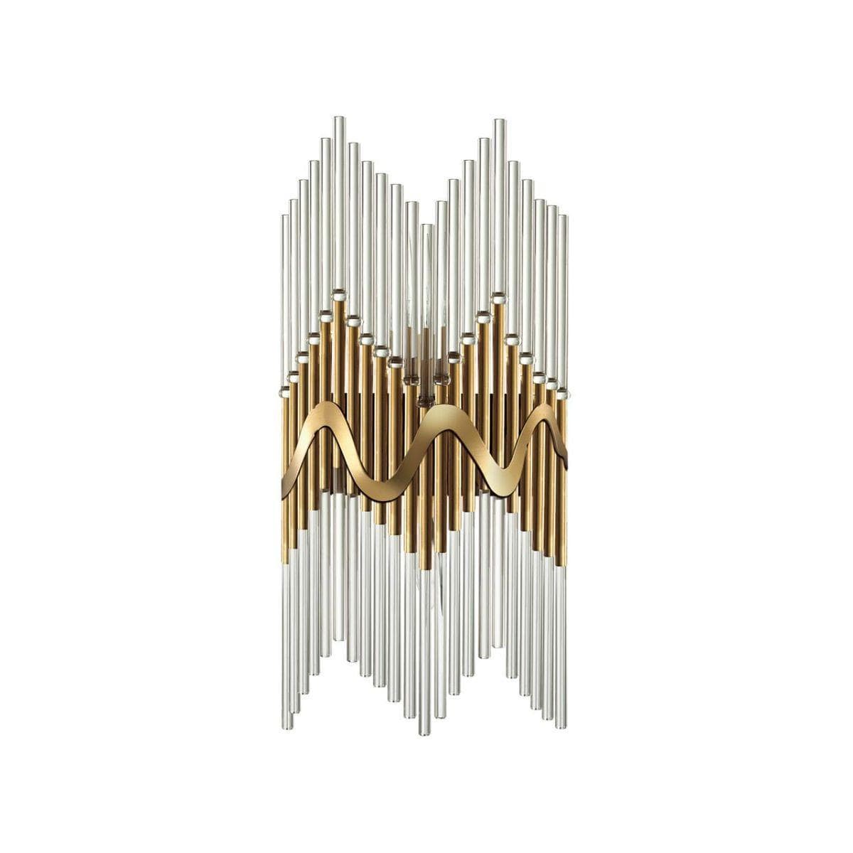 Odeon Light 4983/2W HALL ODL22 379 бронзовый/стекло Бра E14 2*40W SAVIKIA — миниатюра 1