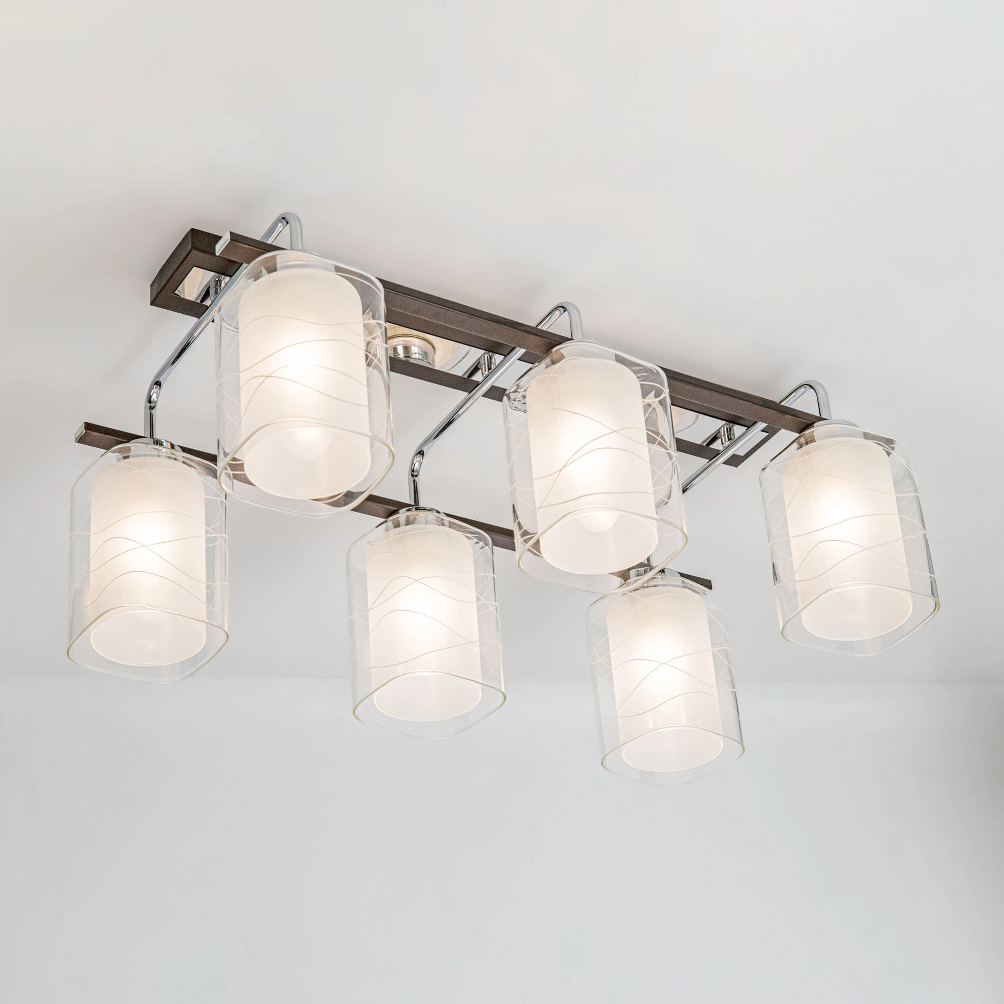 Citilux CL159161 Румба Венге+Хром Светильник Люстра — миниатюра 2