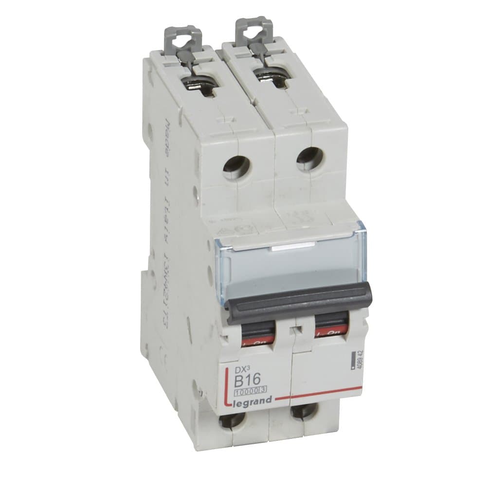 Legrand DX3 Автоматический выключатель 2P 16A (B) 10kA/16kA 408942