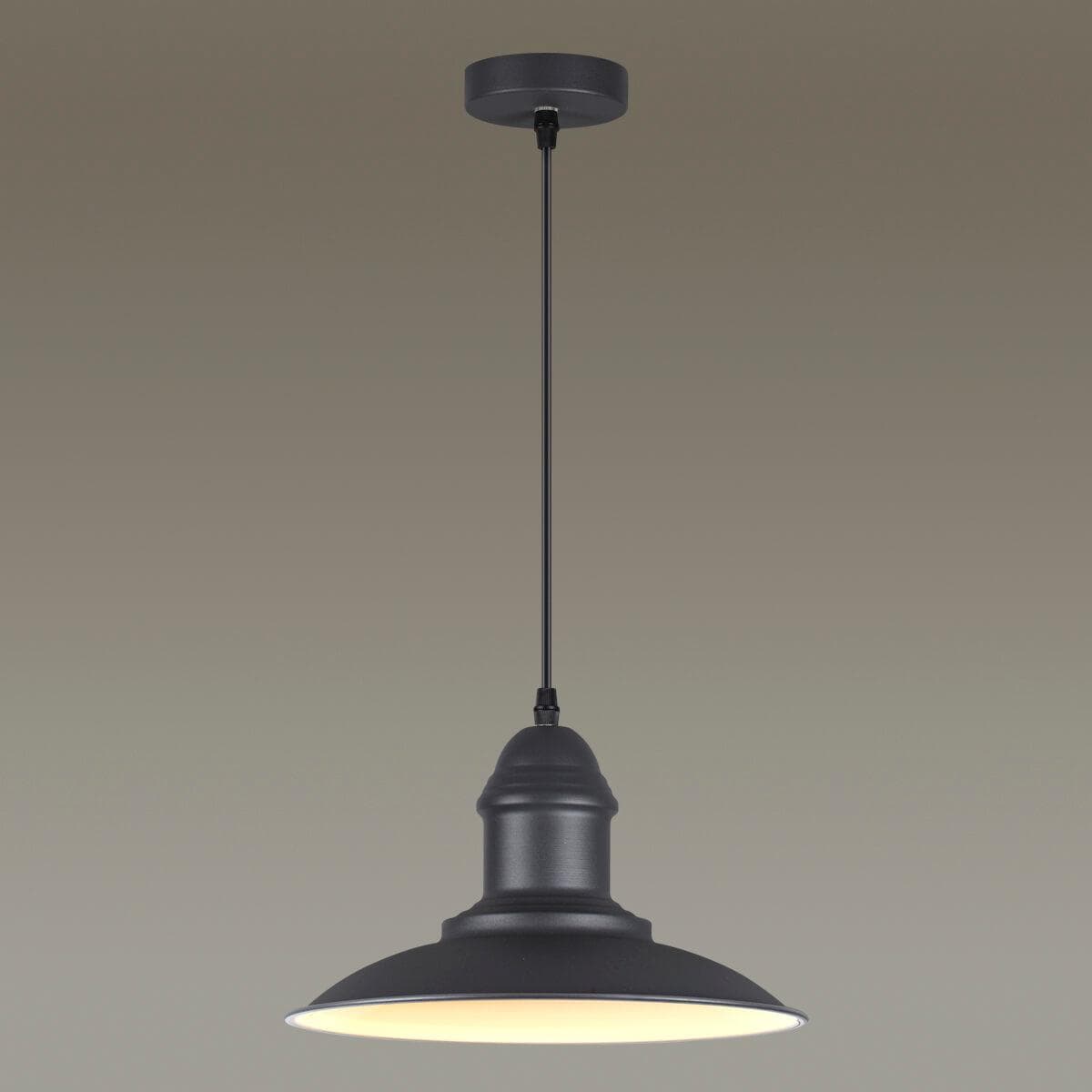 Odeon Light 3375/1 ODL17 108 черный Подвес E27 60W 220V MERT — миниатюра 2