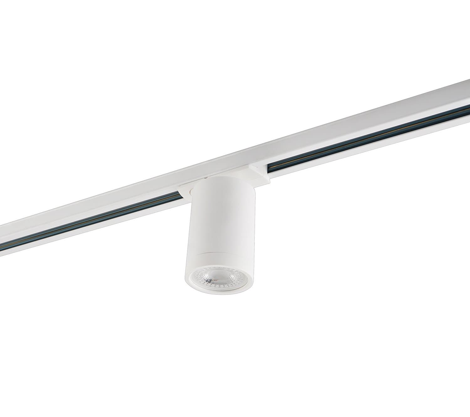 Denkirs DK6501-WH Трековый светильник IP 20, 10 Вт, GU10, LED, белый, пластик — миниатюра 2
