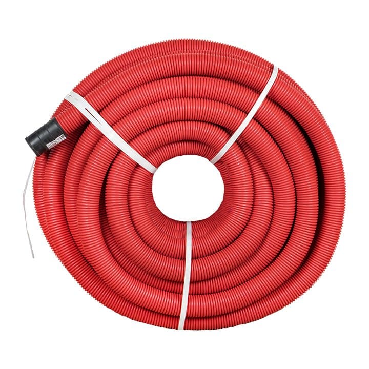 EKF PROxima Труба гофрированная двустенная гибкая ПНД d 63 с зондом (50 м) красная — миниатюра 2