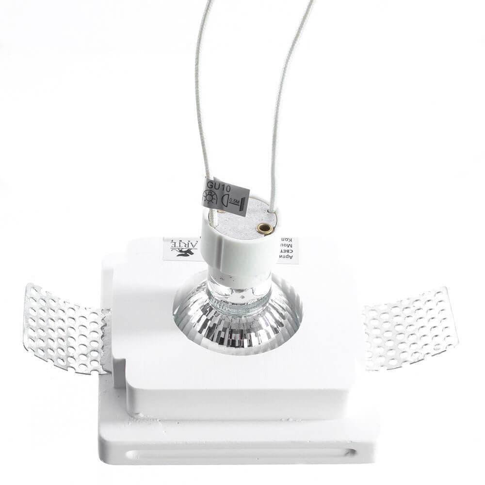 Arte Lamp Invisible Белый Светильник точечный встаиваемый 35W GU10 A9214PL-1WH — миниатюра 2