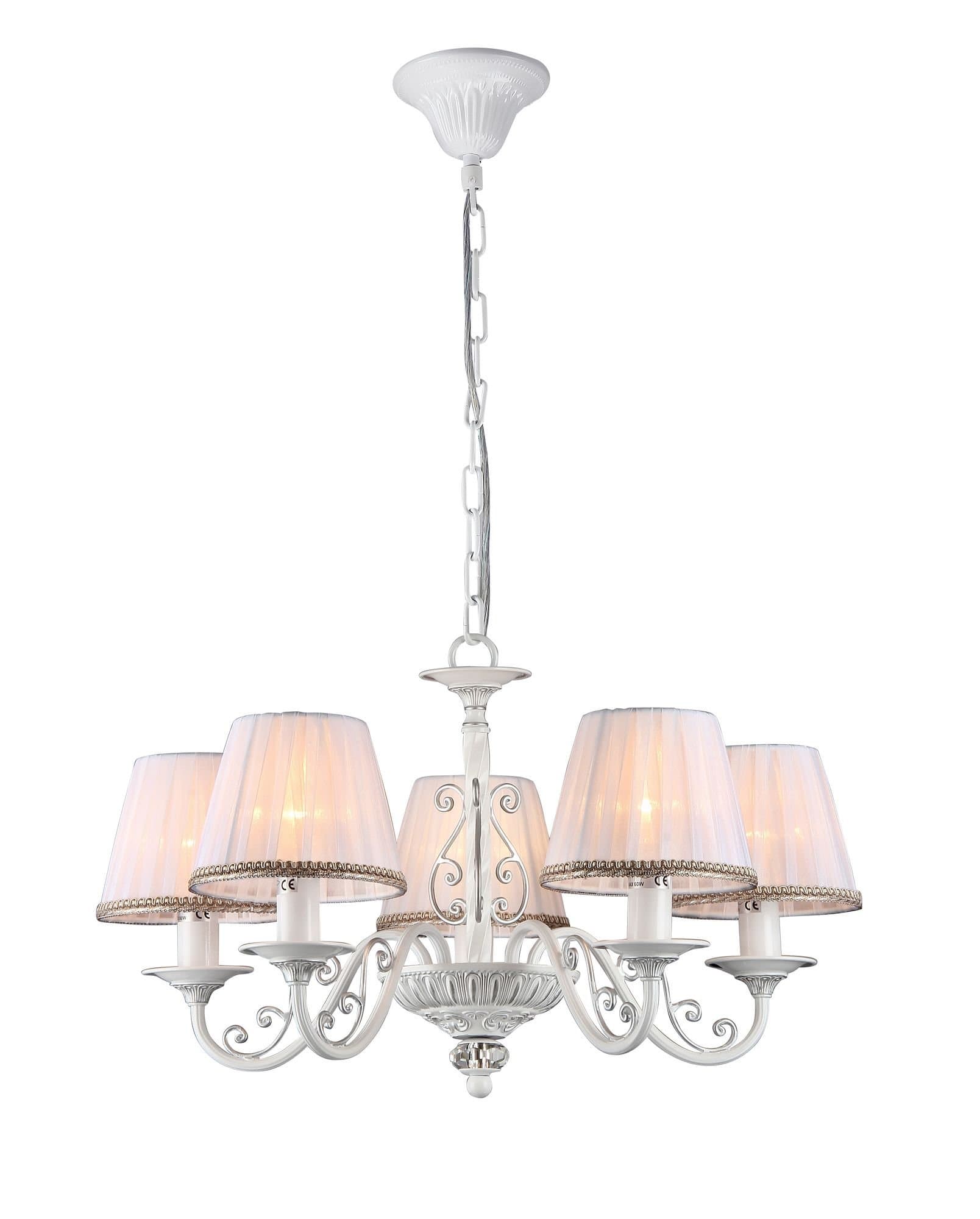 Freya Classic Sunrise Белый Люстра E14 40W FR2290PL-05W — миниатюра 2