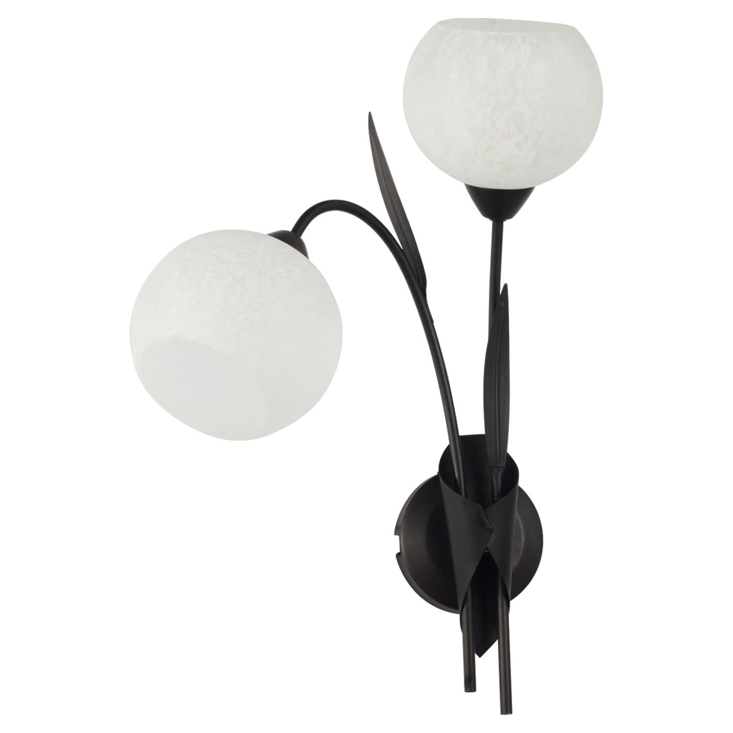 Lussole S.R.L Металл Коричневый /  Стекло Светильник настенный E14 40W LSF-6291-02