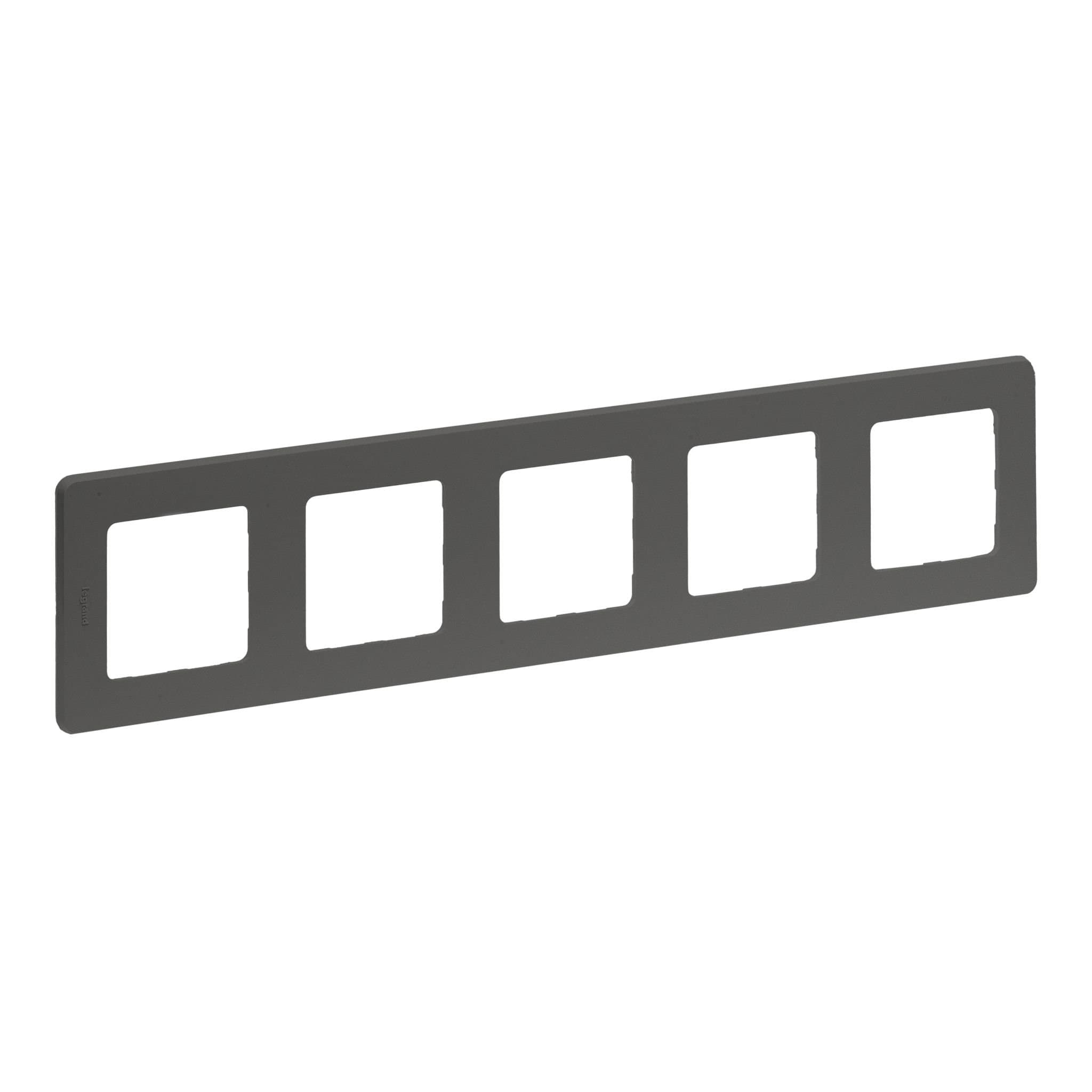 Legrand INSPIRIA Дымчатый Рамка - 5 постов 673977 — миниатюра 3