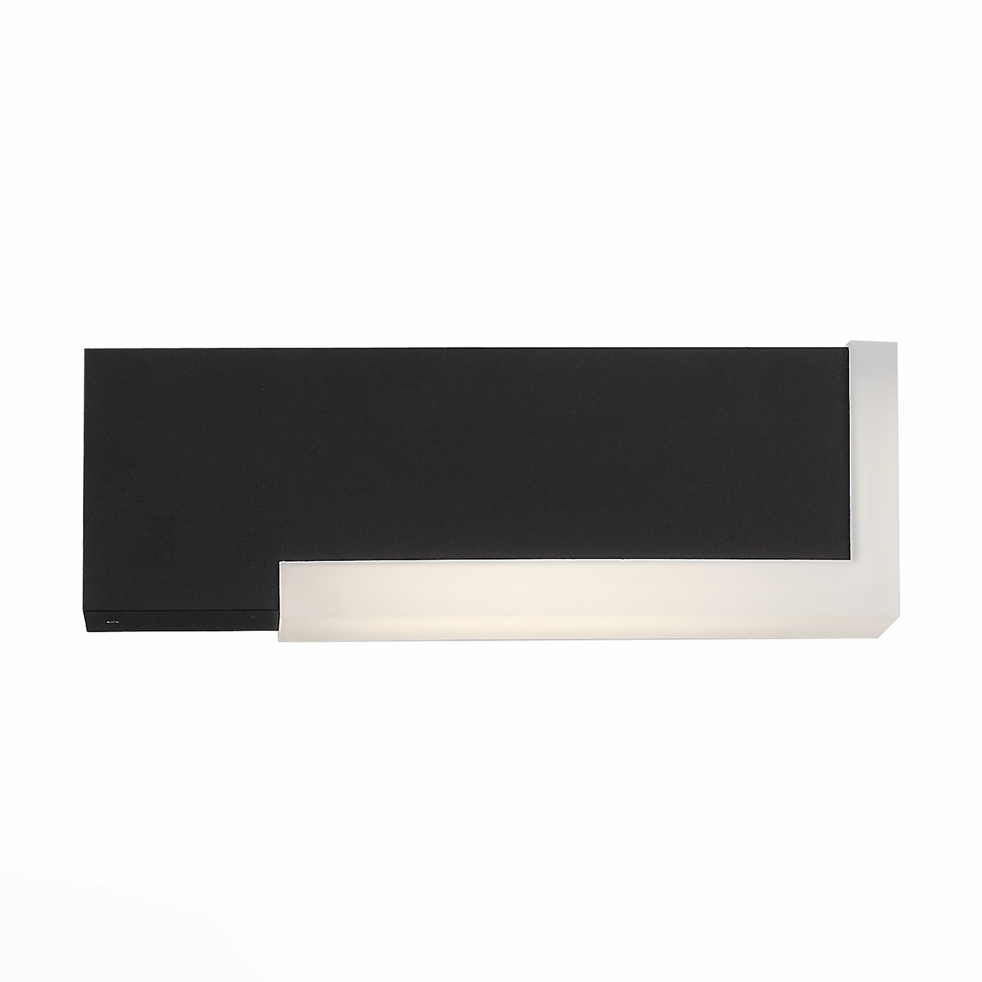 ST LUCE SL096.401.02 Светильник уличный настенный Черный/Белый LED 2*2W