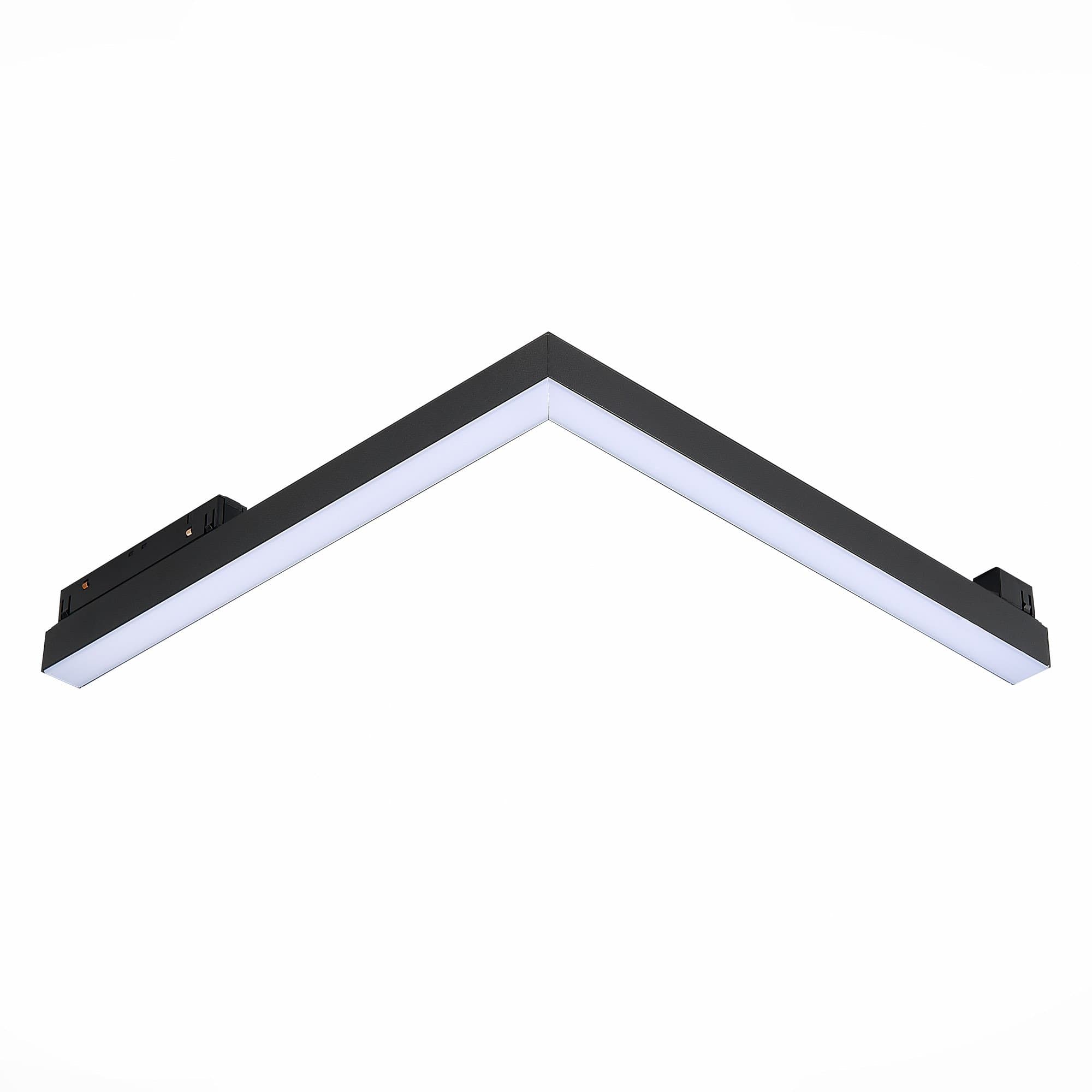 ST Luce ST800.436.15 Магнитный трековый светильник Черный LED 1*15W 3000K 950Lm Ra>80 120° IP20 L305xW305xH25 48V