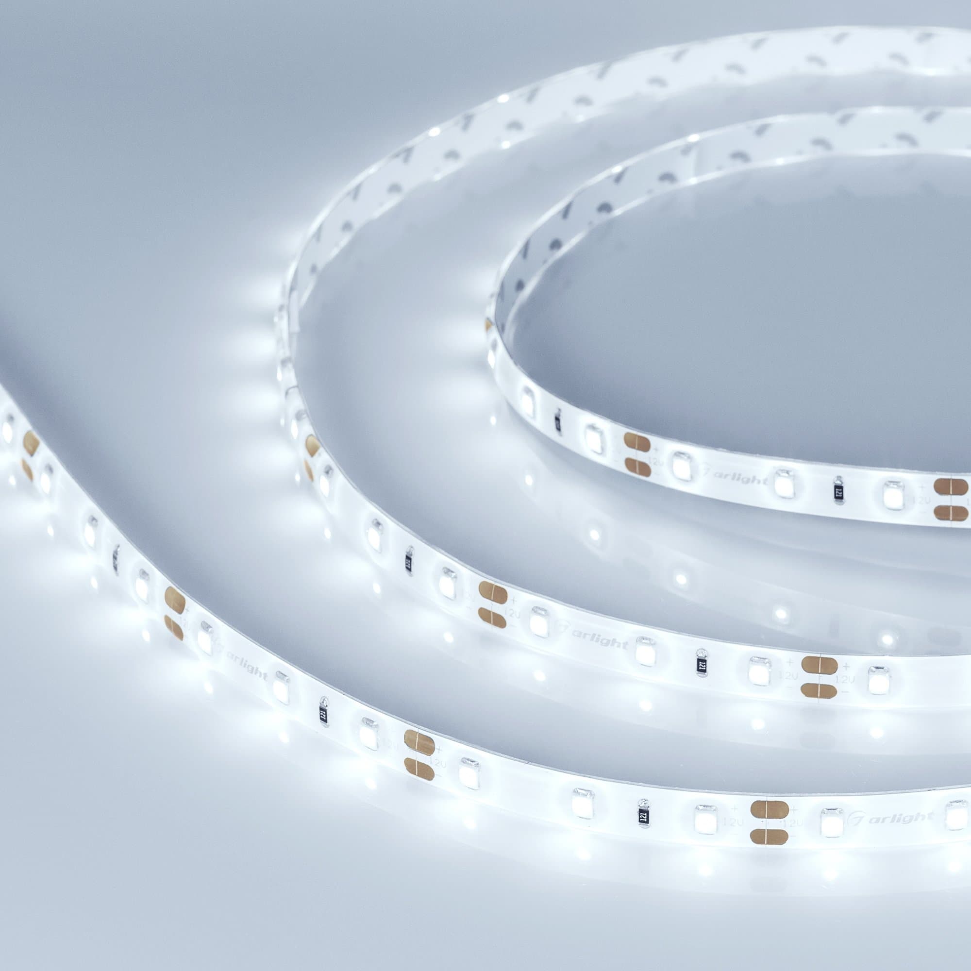 Arlight Светодиодная лента RTW 2-5000SE 12V Cool (2835, 300 LED, PRO) (7.2 Вт/м, IP65) 020516 — миниатюра 2