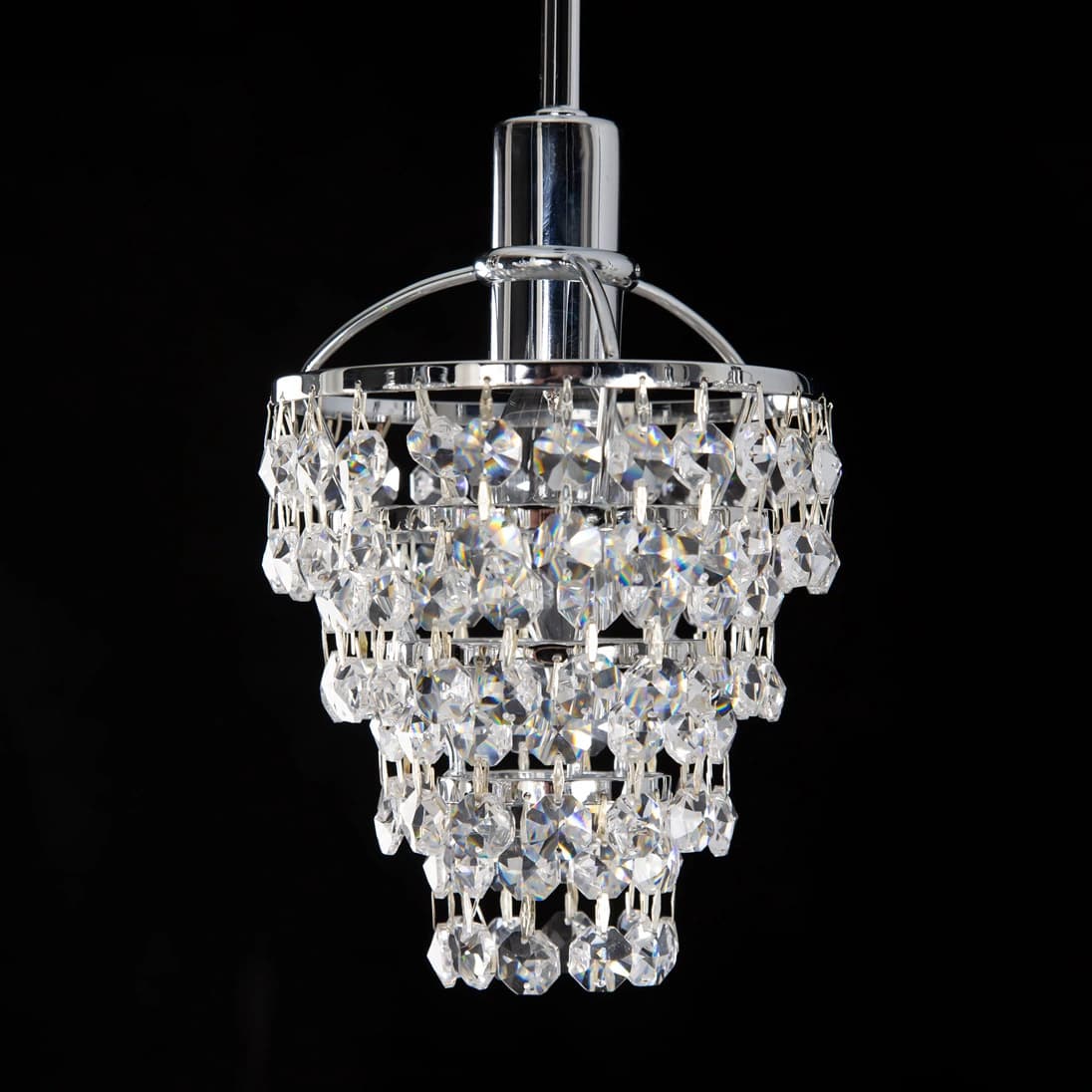 Citilux CL322161 Контур Хром+Прозр Светильник Люстра — миниатюра 7