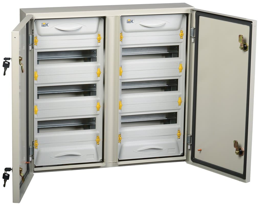 IEK Корпус металлический ЩРн-2x36з-1 74 У2 IP54 PRO MKM16-N-2X36-54-ZU