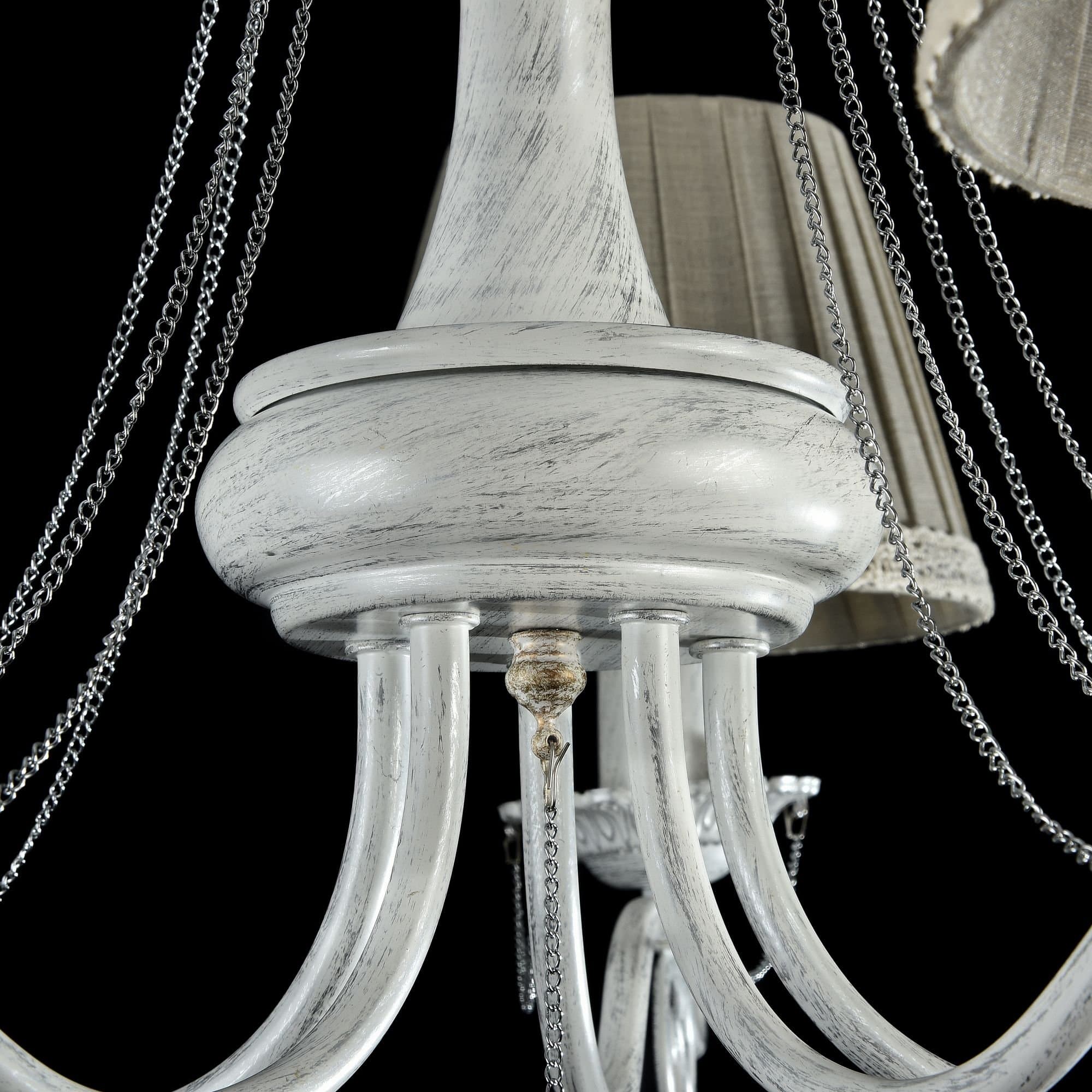 Freya Classic Donata Белый Люстра E14 40W FR2759-PL-05-W — миниатюра 5