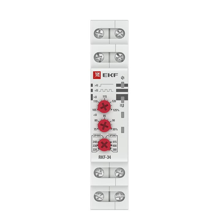 EKF PROxima Реле контроля фаз RKF-34 — миниатюра 2