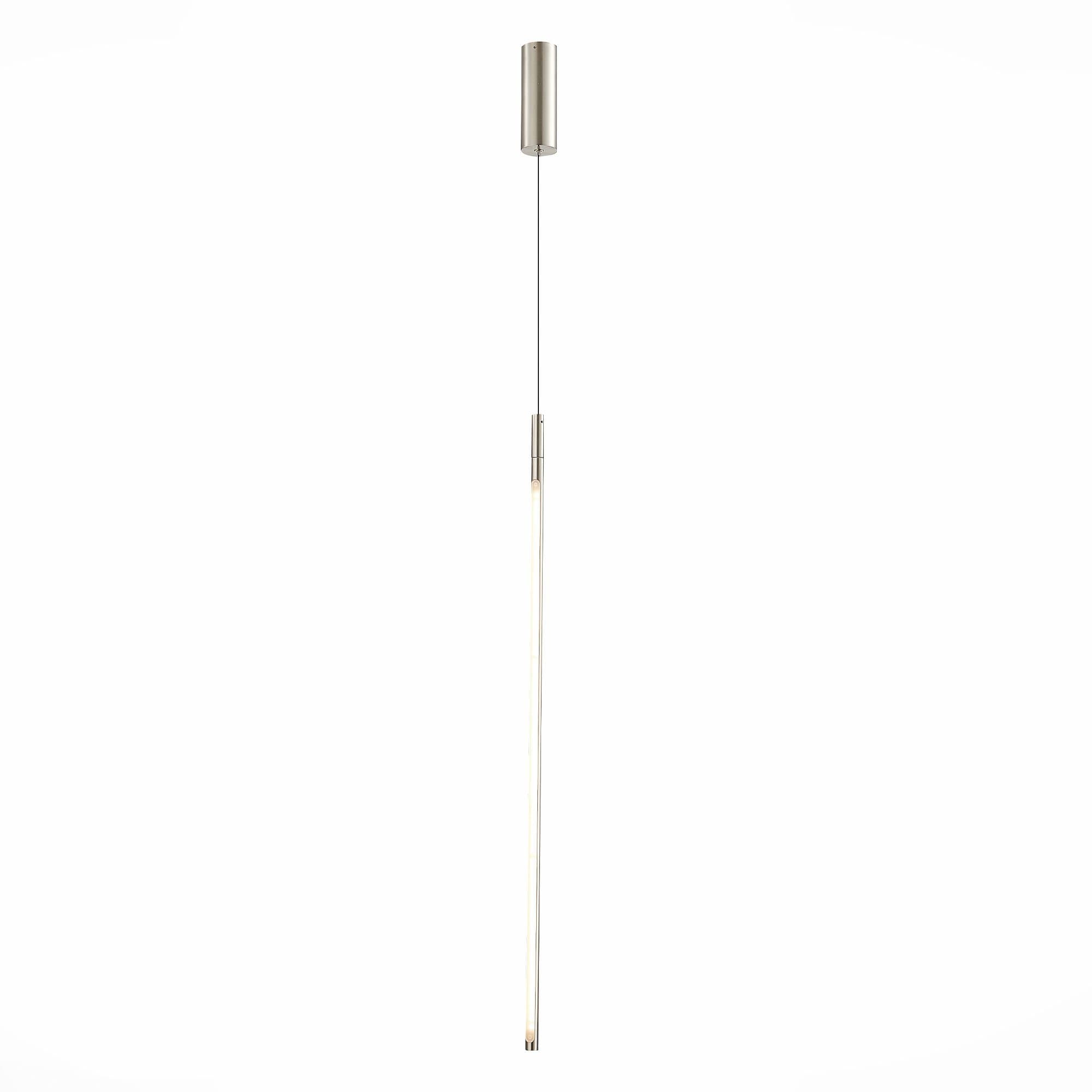 ST LUCE  SL1580.123.01 Светильник подвесной Никель/Белый LED 1*18W 3200K