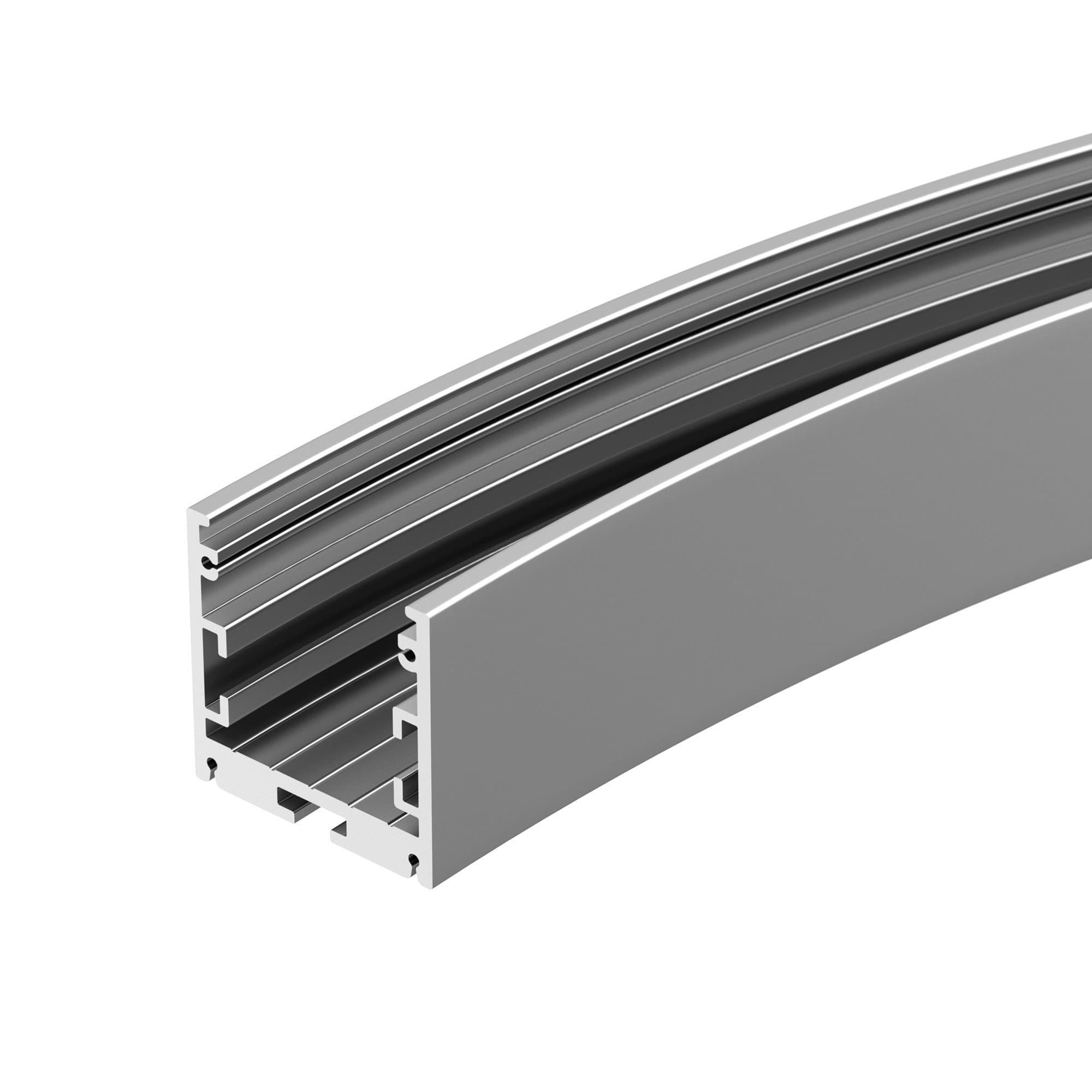 Arlight Профиль SL-ARC-3535-D800-A90 SILVER (630мм, дуга 1 из 4) (Алюминий) 027637 — миниатюра 2
