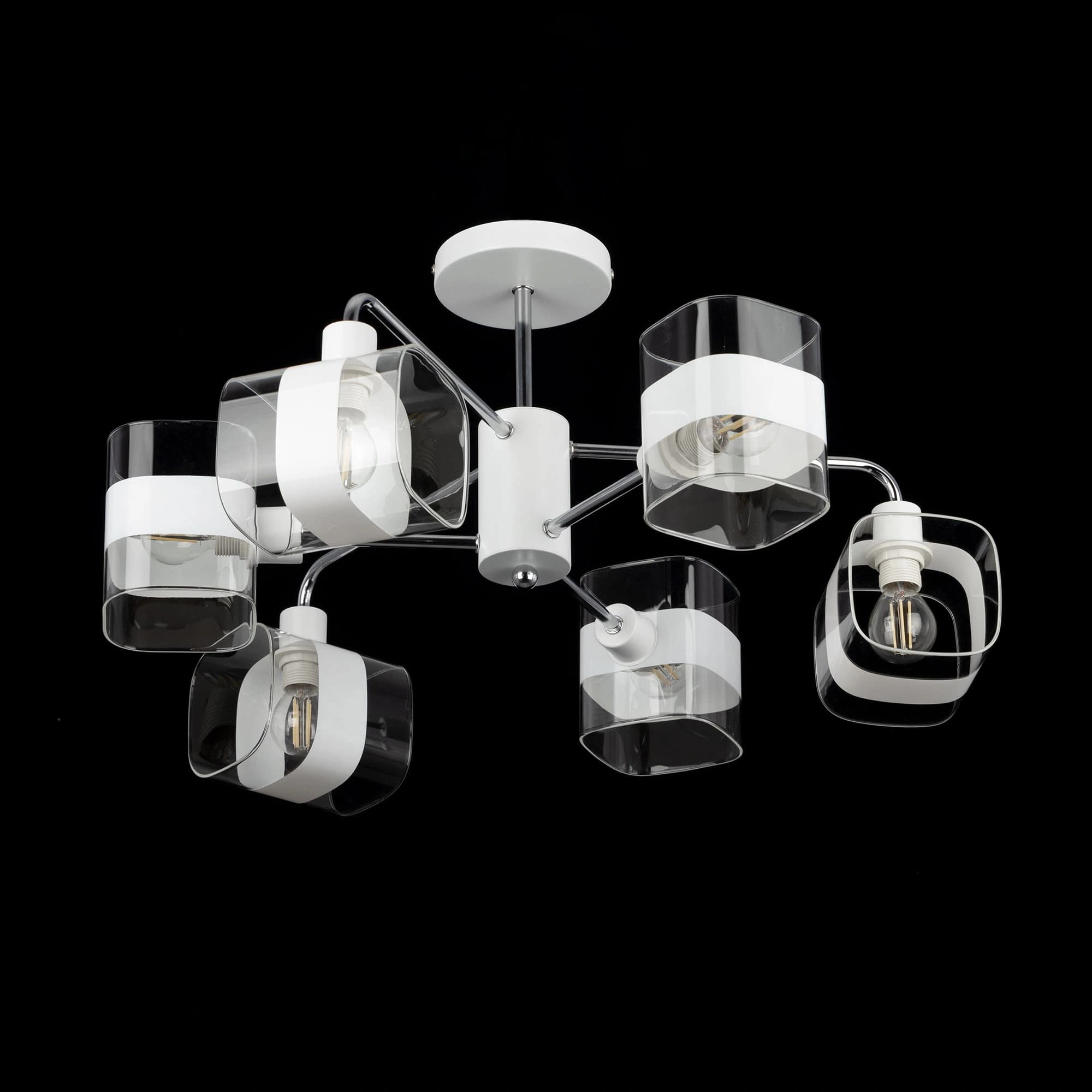 Citilux CL140160 Бертон Белый+Хром Люстра — миниатюра 4
