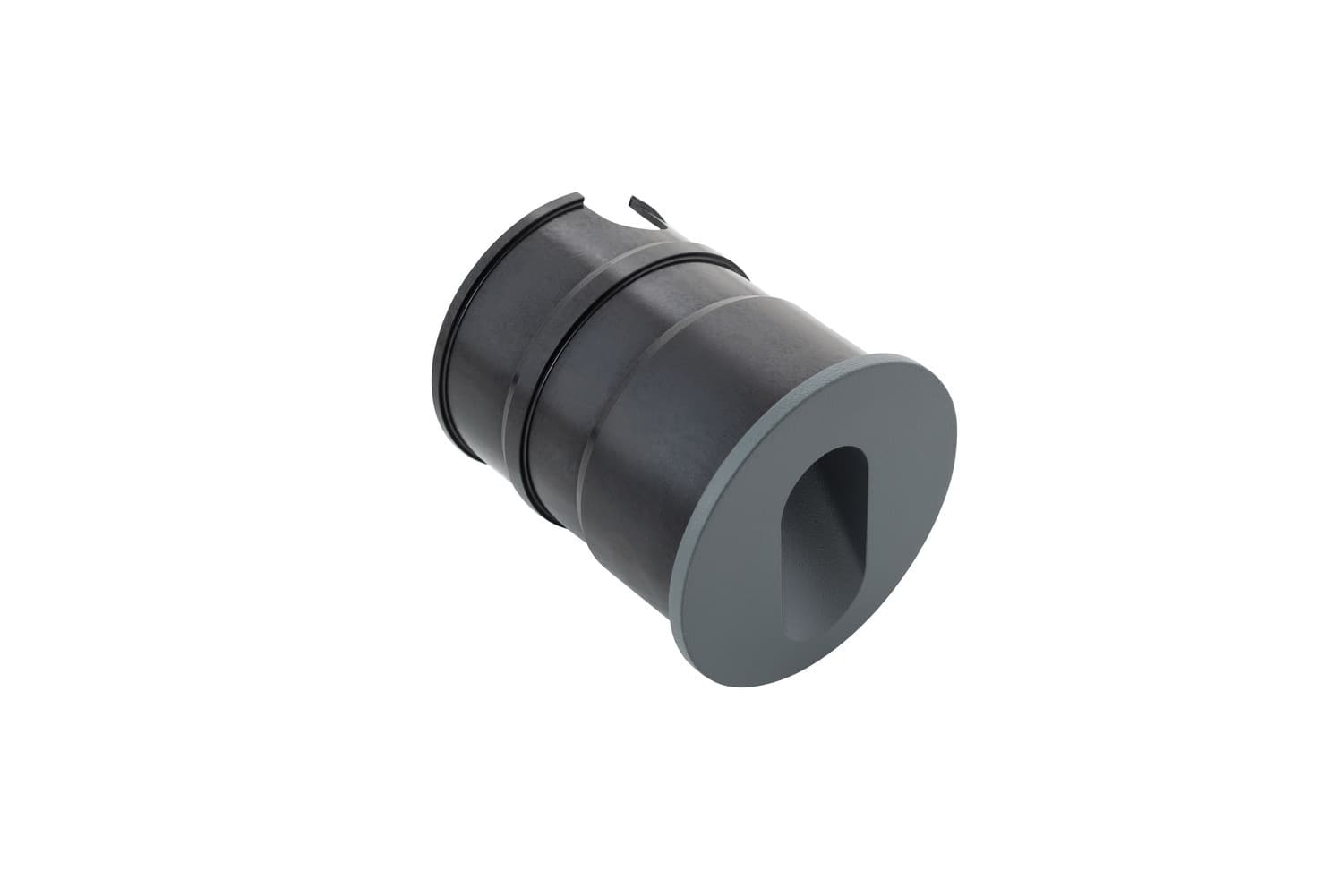 Denkirs DK1013-DG Светильник встраиваемый в стену, IP 54, LED, 1 Вт, серый, алюминий — миниатюра 2