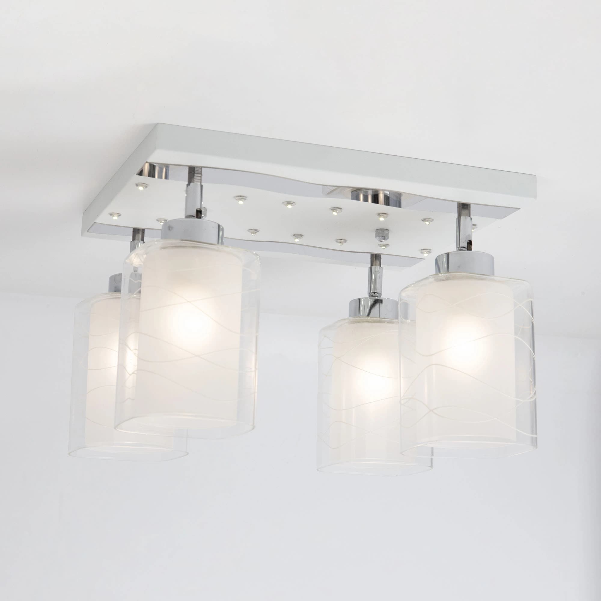 Citilux CL160241 Прима LED Белый+Хром Светильник Люстра — миниатюра 2