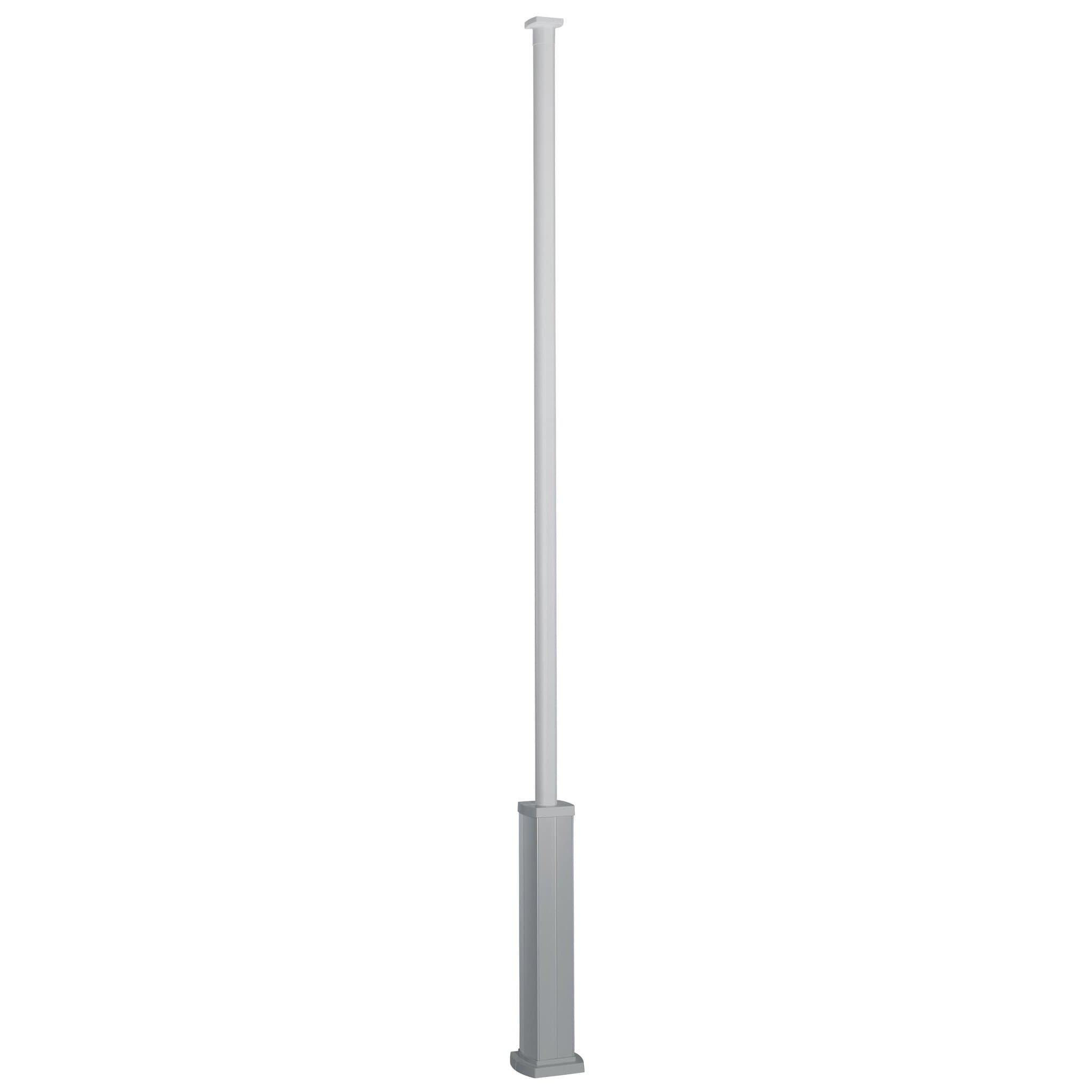 Legrand Snap-On колонна алюминиевая с крышкой из алюминия 4 секции, высота 3,3 метра, цвет алюминий 653051 — миниатюра 1
