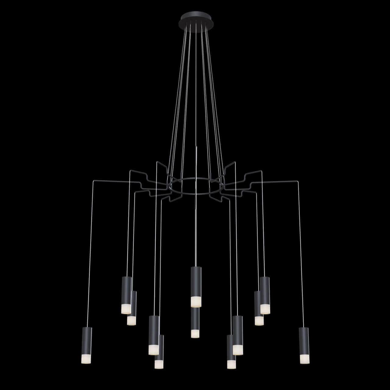 Maytoni Technical Davida Черный Подвесной светильник G9 6W MOD035PL-12B — миниатюра 8