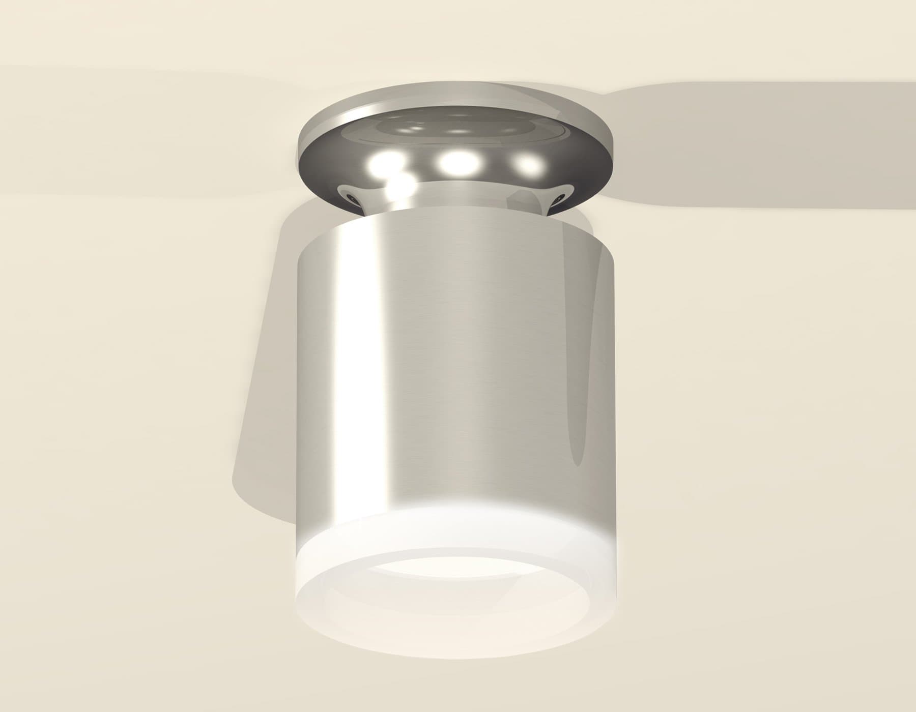 Ambrella Комплект накладного светильника XS6305043 PSL/FR серебро полированное/белый матовый MR16 GU5.3 (N6903, C6305, N6245) — миниатюра 3