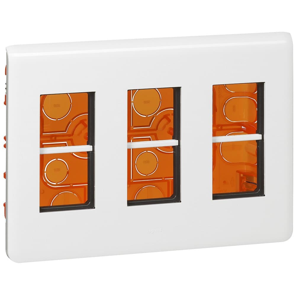 Legrand Mosaiс Набор встраиваемого монтажа - Программа Mosaic - 3x4 модулей - белый 078873L — миниатюра 2