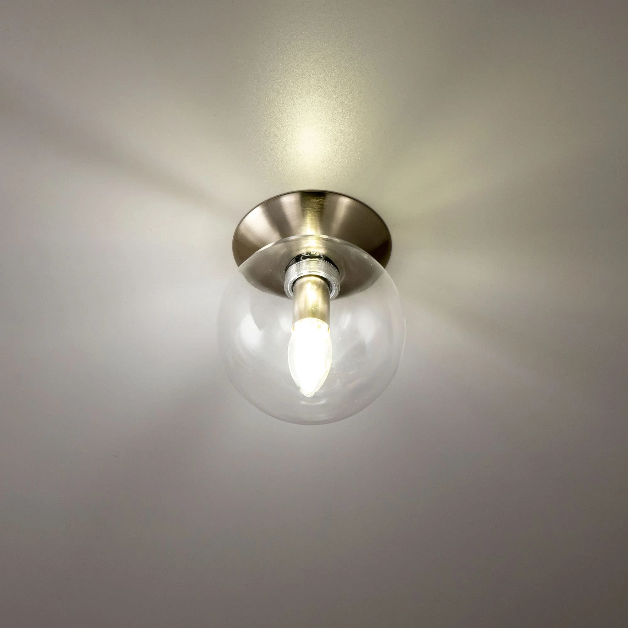 CITILUX CL102511 Томми Хром Матовый Светильник Настенно-Потолочный — миниатюра 6