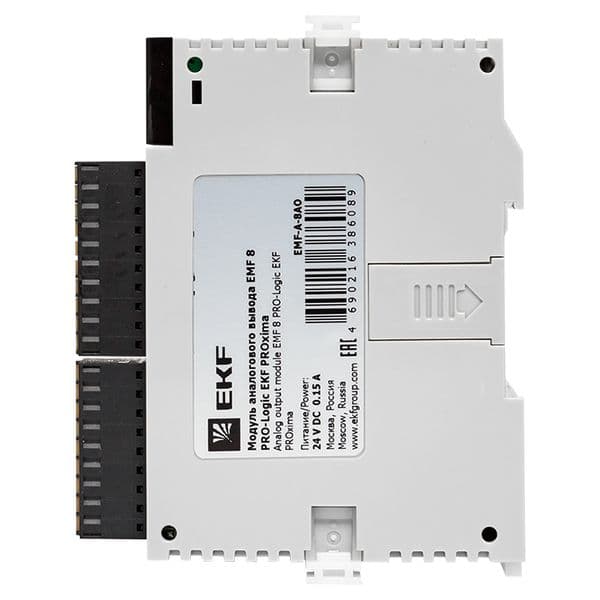 EKF Модуль аналогового вывода EMF 8 PRO-Logic (с поверкой) — миниатюра 6