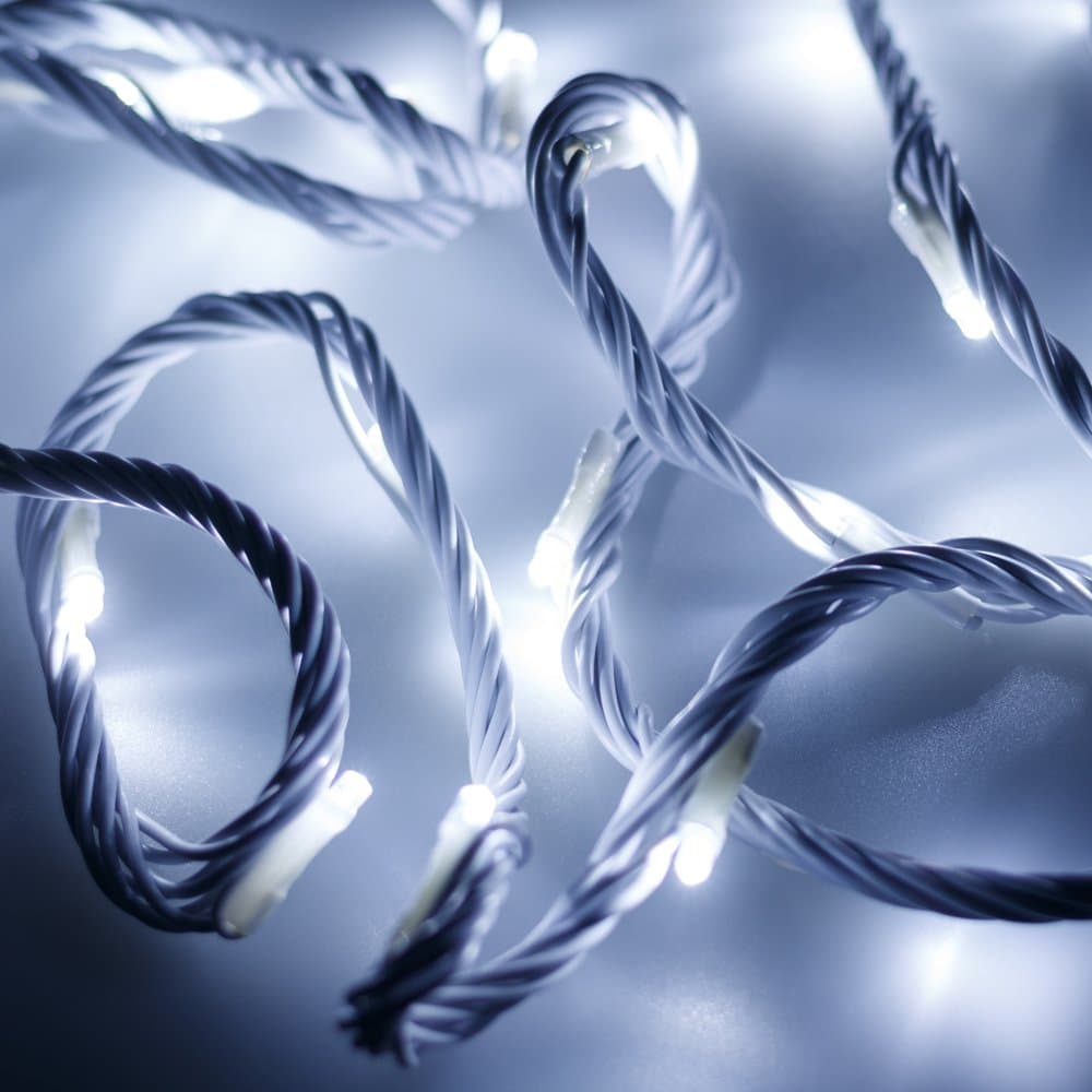 Arlight Светодиодная гирлянда ARD-STRING-HOME-10000-WHITE-99LED-RUN WHITE (230V, 10.5W) (Ardecoled, IP20) 025919 — миниатюра 1