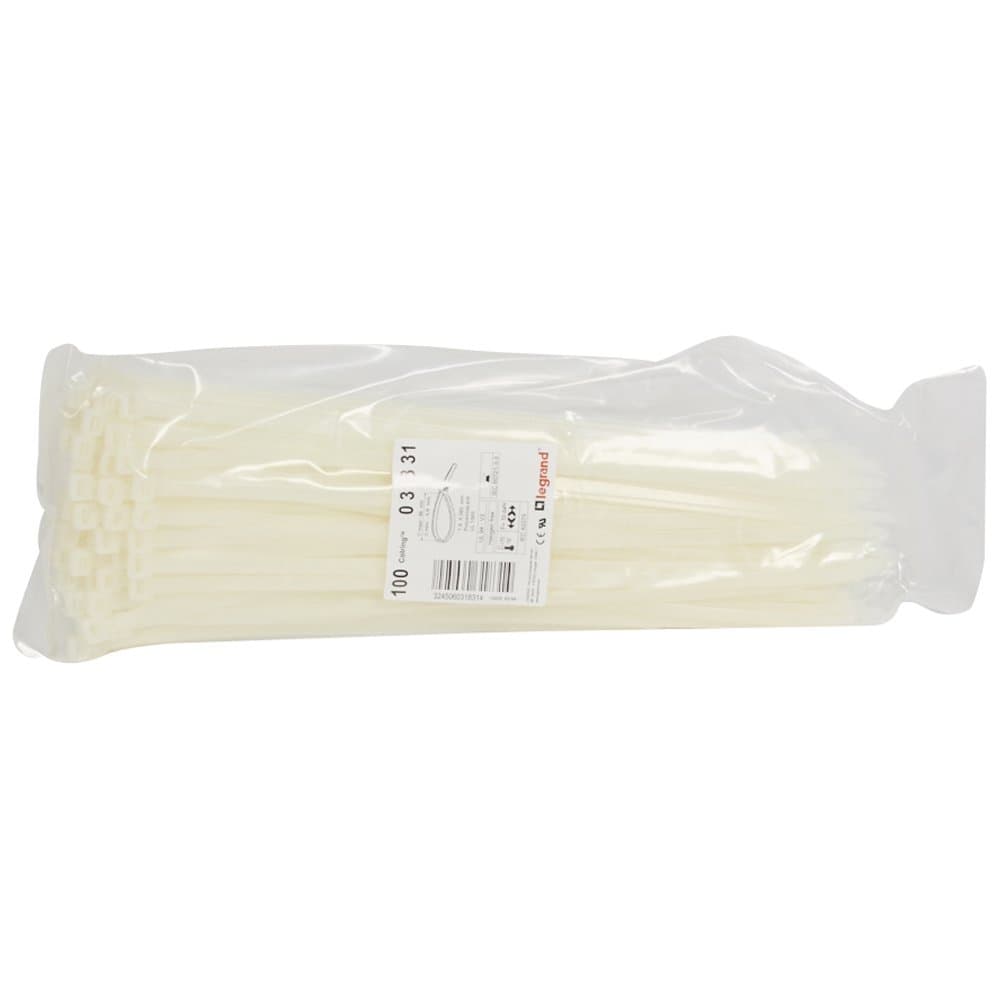 Legrand Colring Хомут бесцвет 7,6X360 (упак.=100шт.) 031831