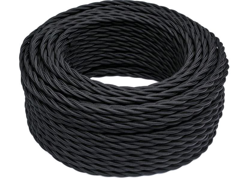 BIRONI Черный матовый Кабель коаксиальный 20М B1-426-73-20